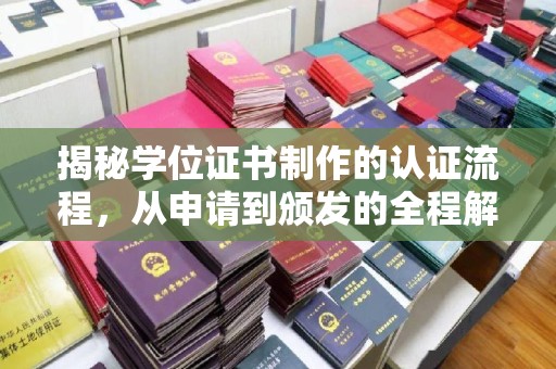 丛台揭秘学位证书制作的认证流程，从申请到颁发的全程解析