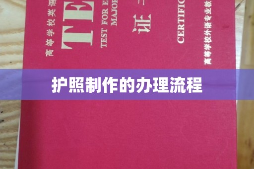 丛台护照制作的办理流程