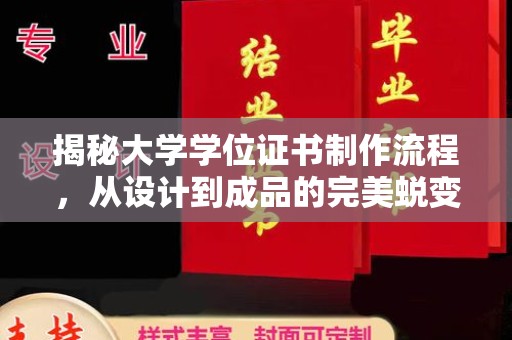 丛台揭秘大学学位证书制作流程，从设计到成品的完美蜕变