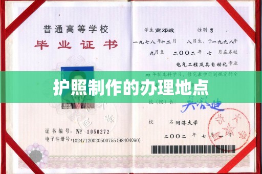丛台护照制作的办理地点